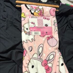Hello Kitty Pink Fleece Blanket